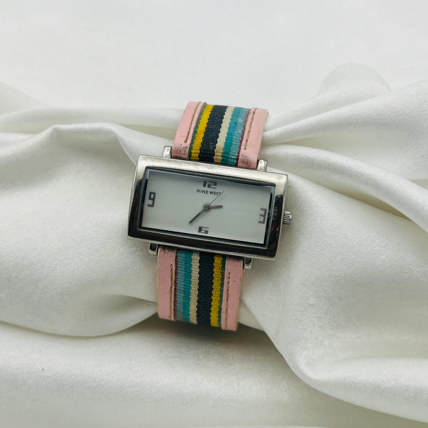 Striped Canvas Watch