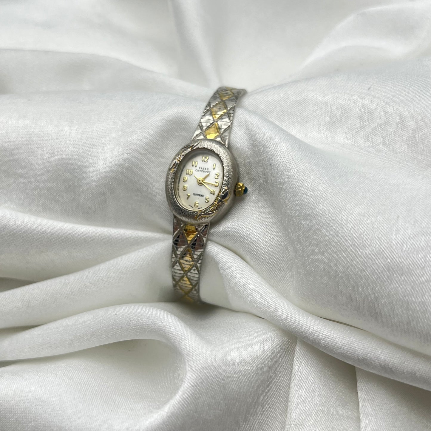 🌷 Flower Two-Toned Watch