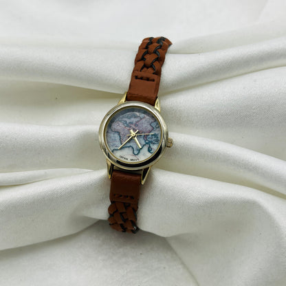 Braided Leather Watch