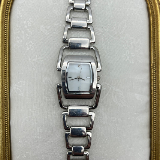 Intricate Silver-Tone Watch