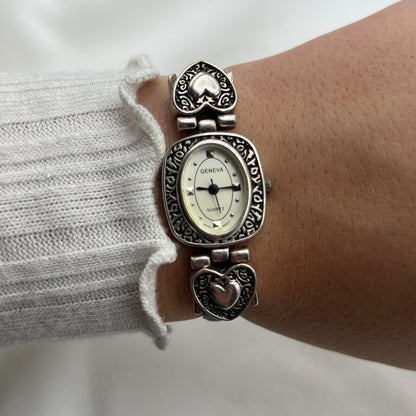 Western Heart Leather Watch
