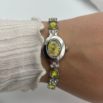 Green Gemstones Watch