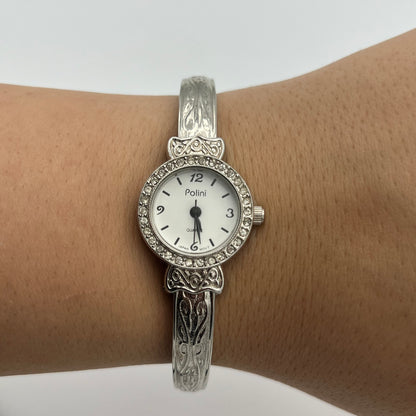 Detailed Silver-Toned Watch