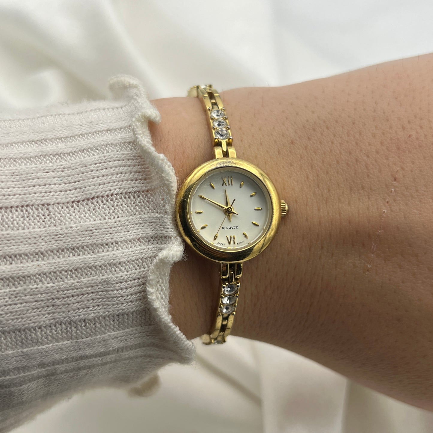 Diamanté Strap Watch