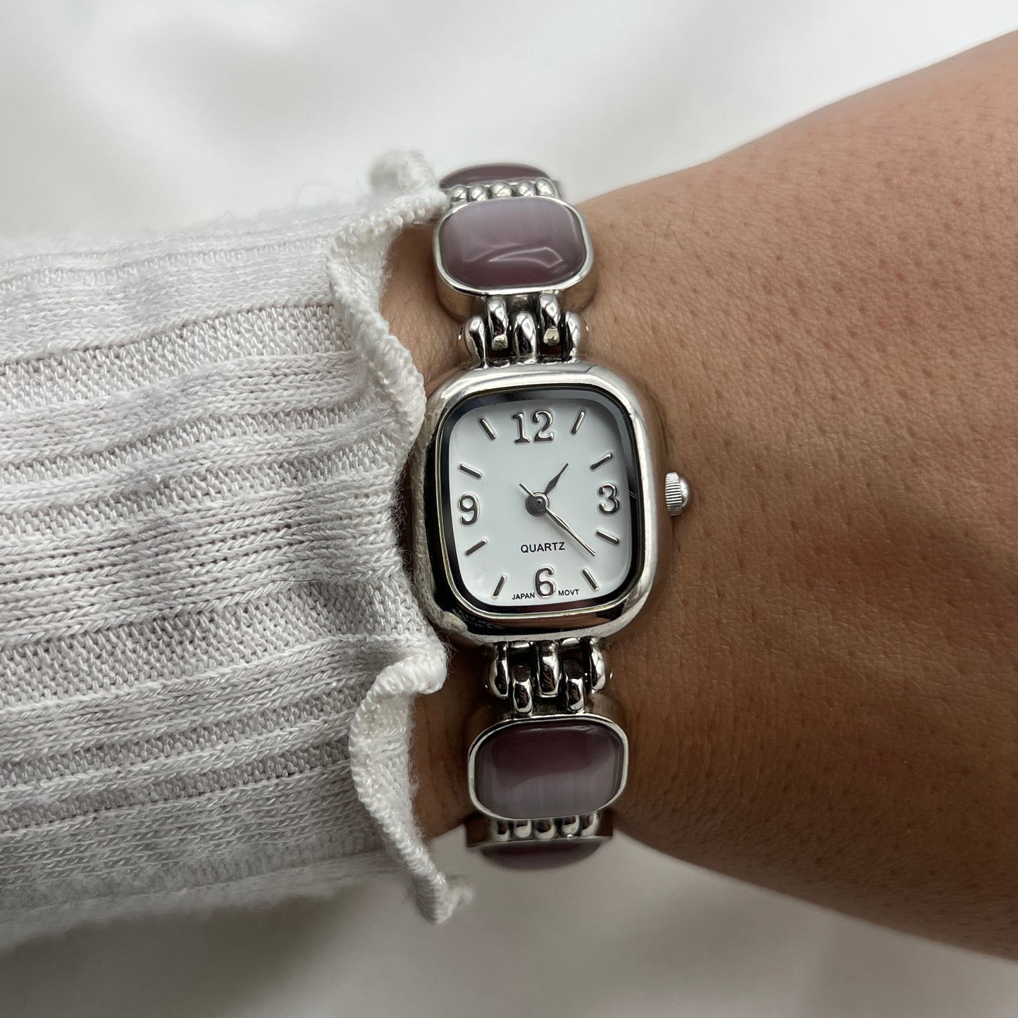 Lilac Gemstone Watch