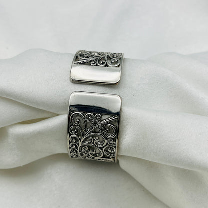 Intricate Detailed Watch with Mother of Pearl Watch