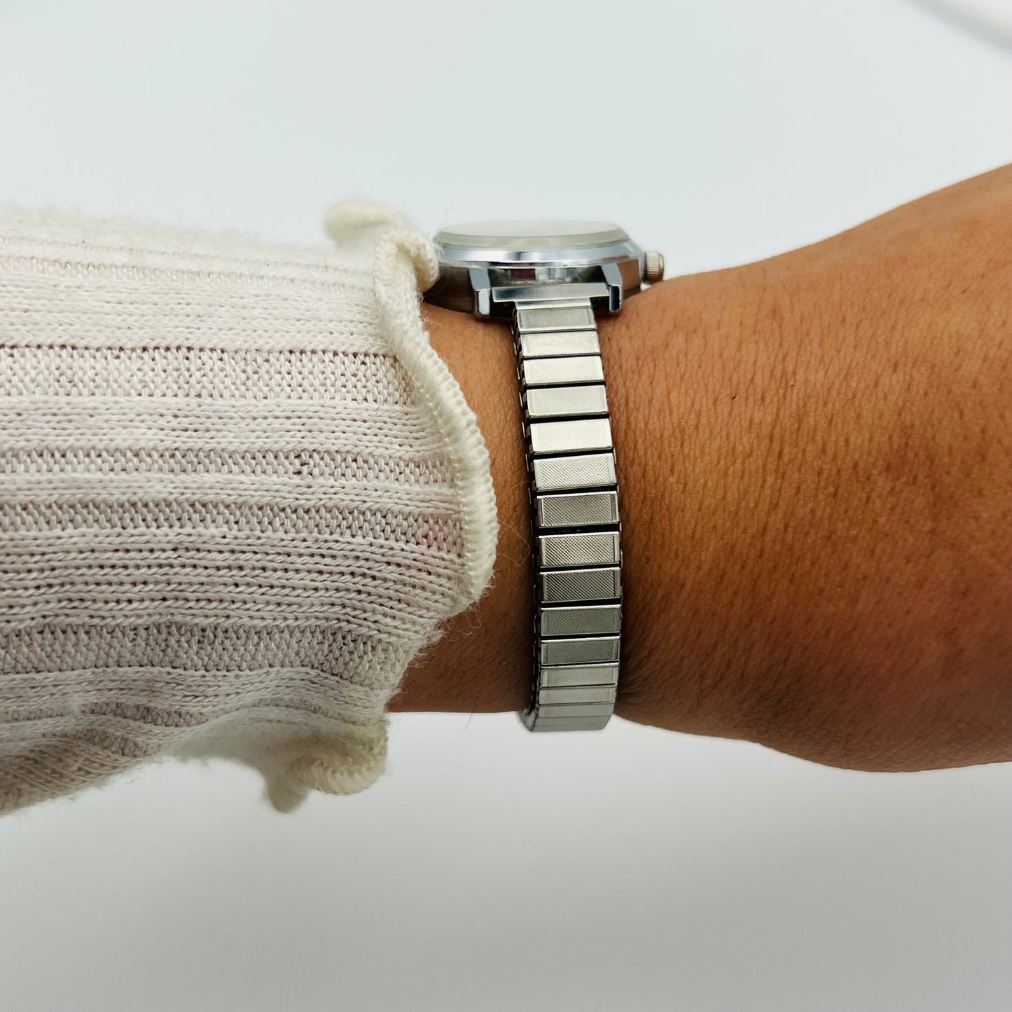 Silver-Toned Watch