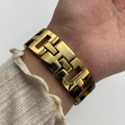 Chic Tortoise Shell Watch