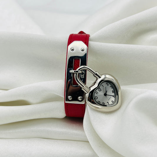 RARE Heart Locket Watch