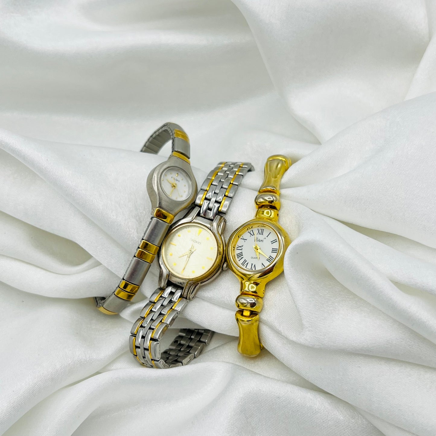 Bundle of 3 Watches- Seiko, Pulsar & Vivani