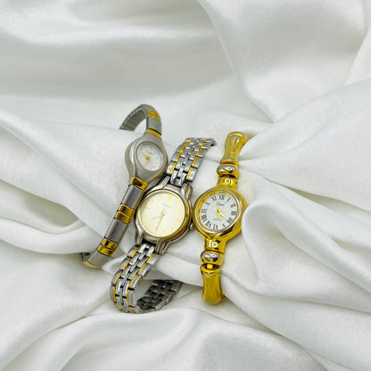 Bundle of 3 Watches- Seiko, Pulsar & Vivani