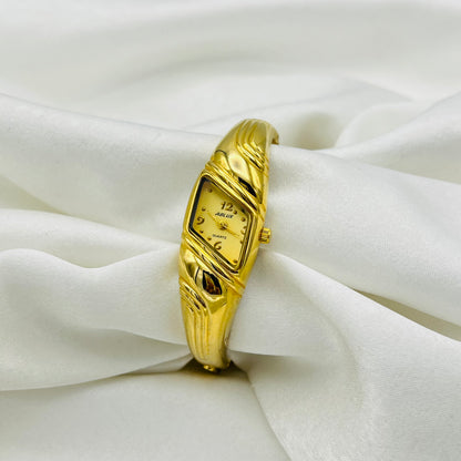 Detailed Gold-Toned Watch