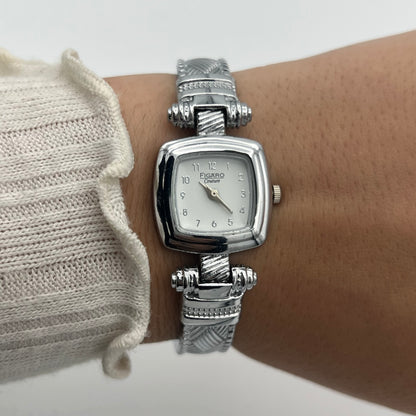 Detailed Silver-Toned Watch
