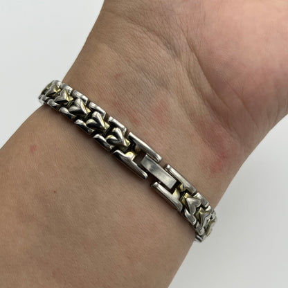 Dainty Silver-Toned Heart Watch