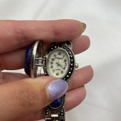 Blue Lapis Stone Peek-a-boo Watch