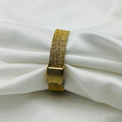 Gold-Toned Diamanté 17 Jewels Watch