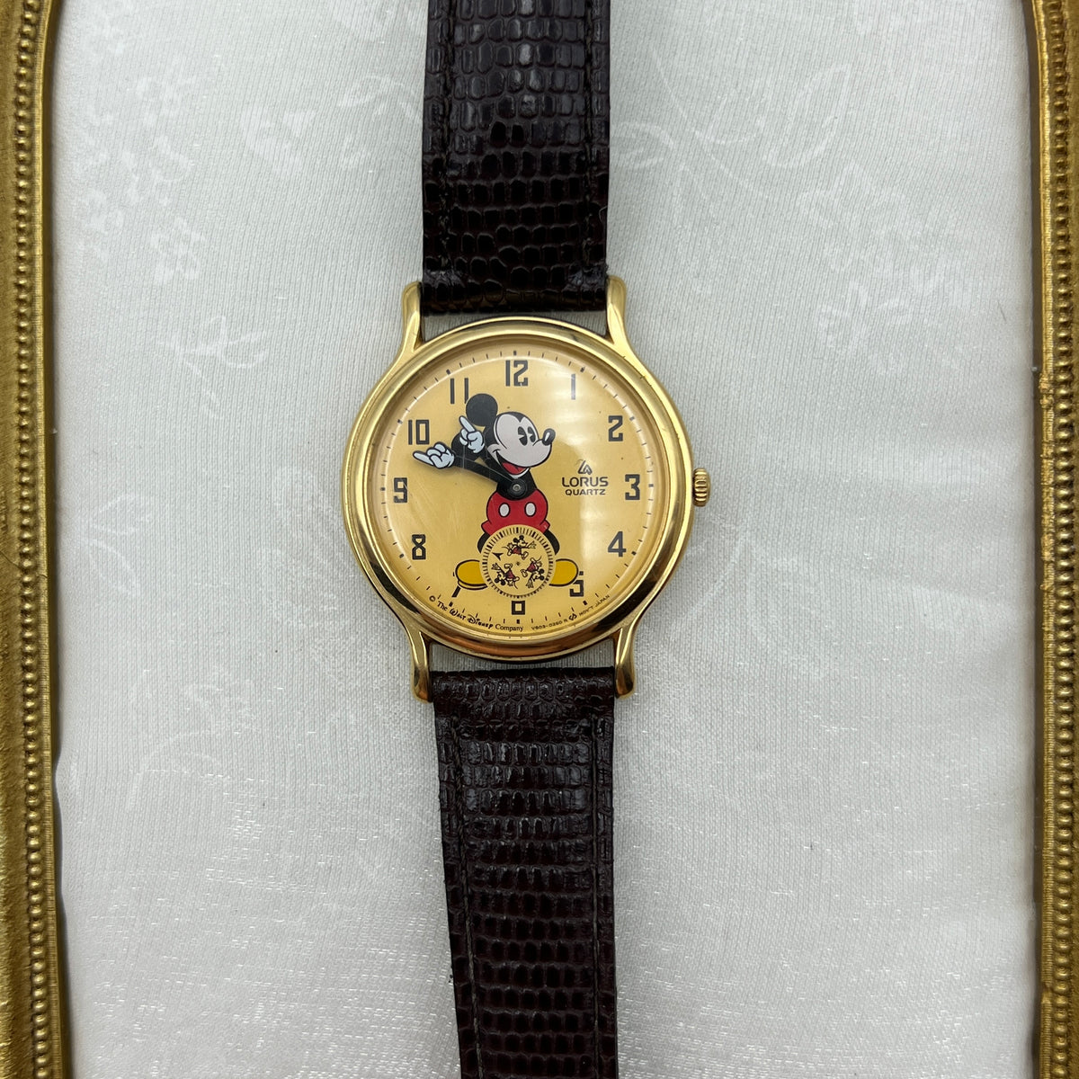 RARE Mickey Mouse Lorus Watch