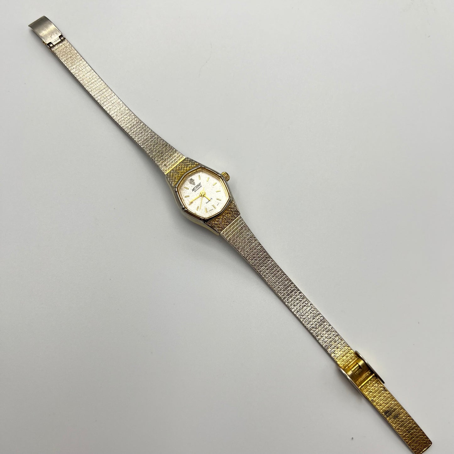 💛 Gold Octagon Face Watch