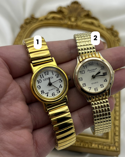 Gold-Tone Expansion Watches