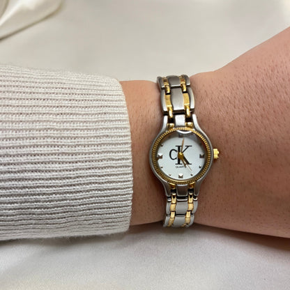 Calvin Klein Two-Toned Watch