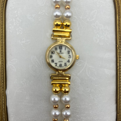 Pearl Gold-Tone Watch