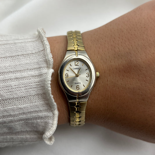 Carriage by Timex Gold-Tone Watch