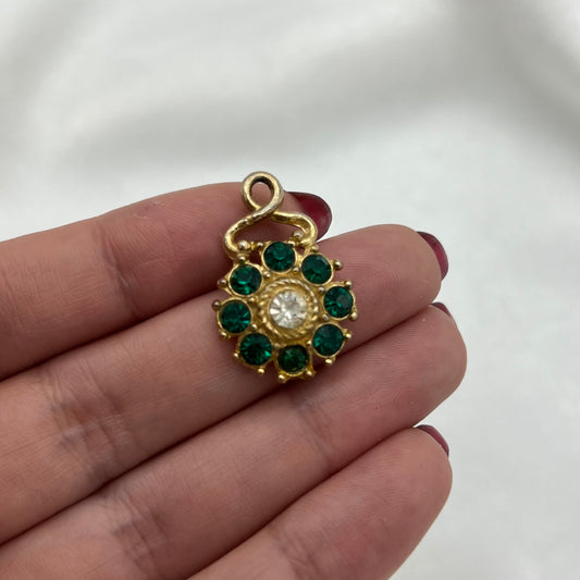 Emerald-Toned Charm