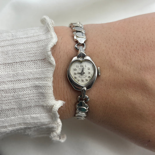 Heart Dial Cocktail Watch