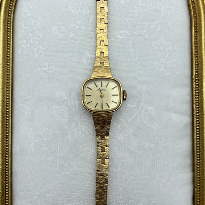 Timex Brushed Gold Tone Watch