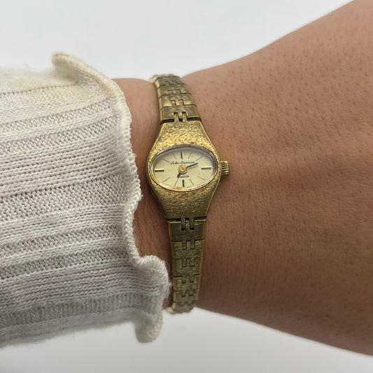 Dainty Jules Jurgensen Gold-Toned Watch