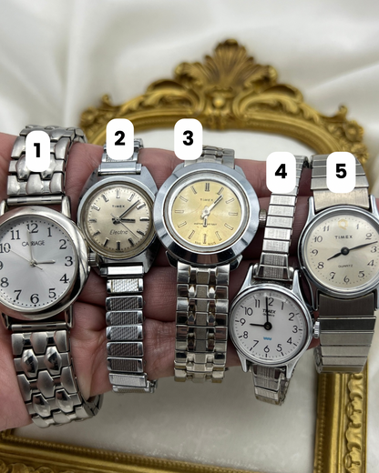 Timex Silver-Tone Watches