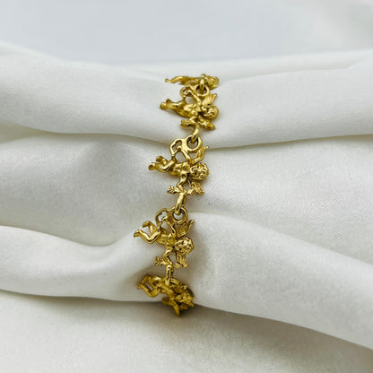 👼 Cherub Gold-Toned Bracelet