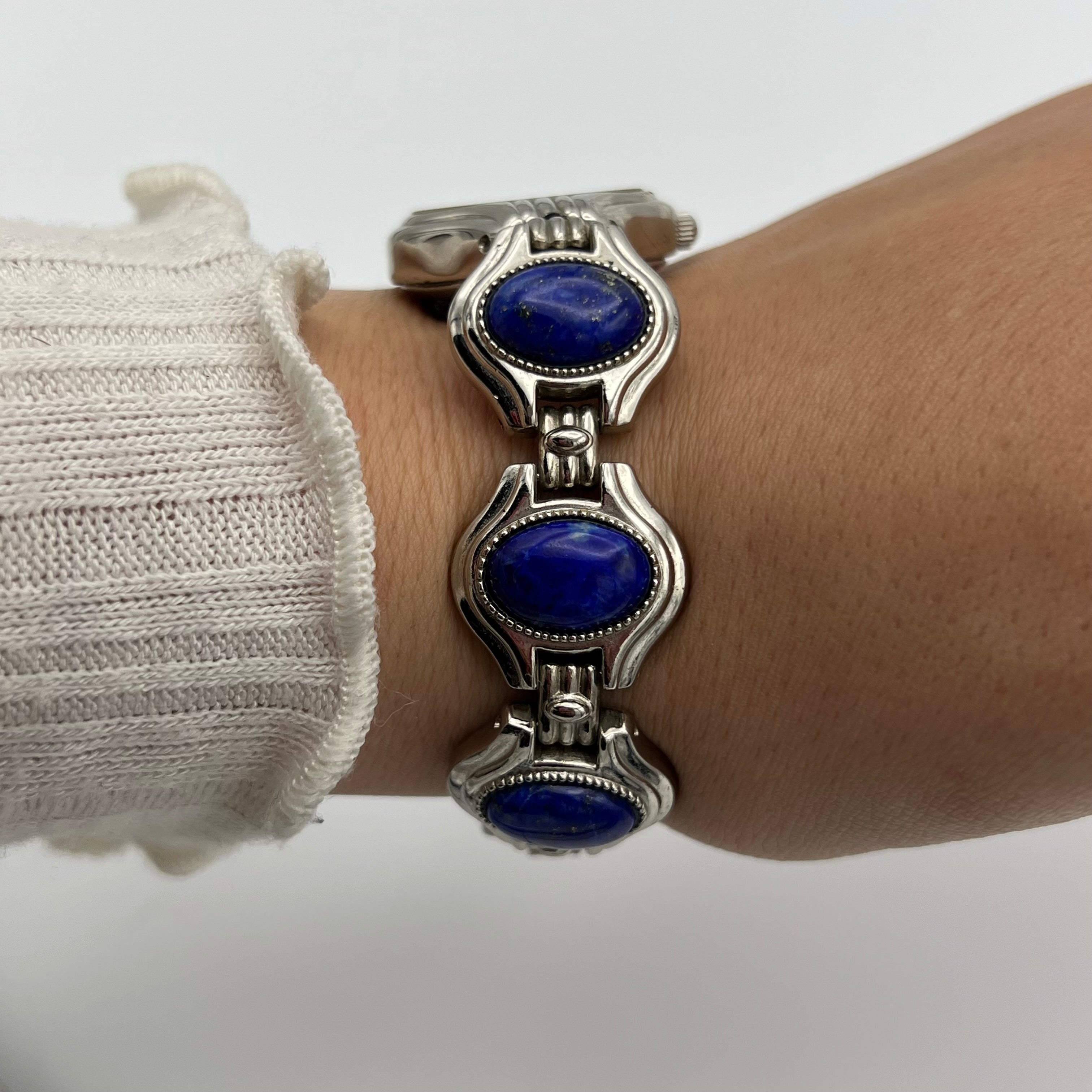 💙 Peek-a-boo Lapis Stone Watch
