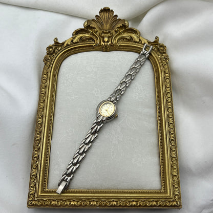 Cute Two-Tone Watch