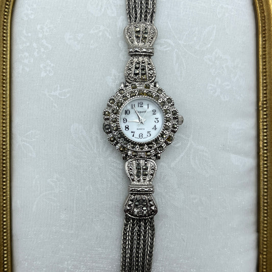 Art Deco Style Watch with Bow Detailing