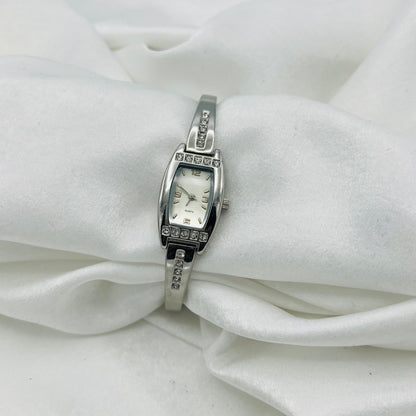 Silver Diamanté Watch