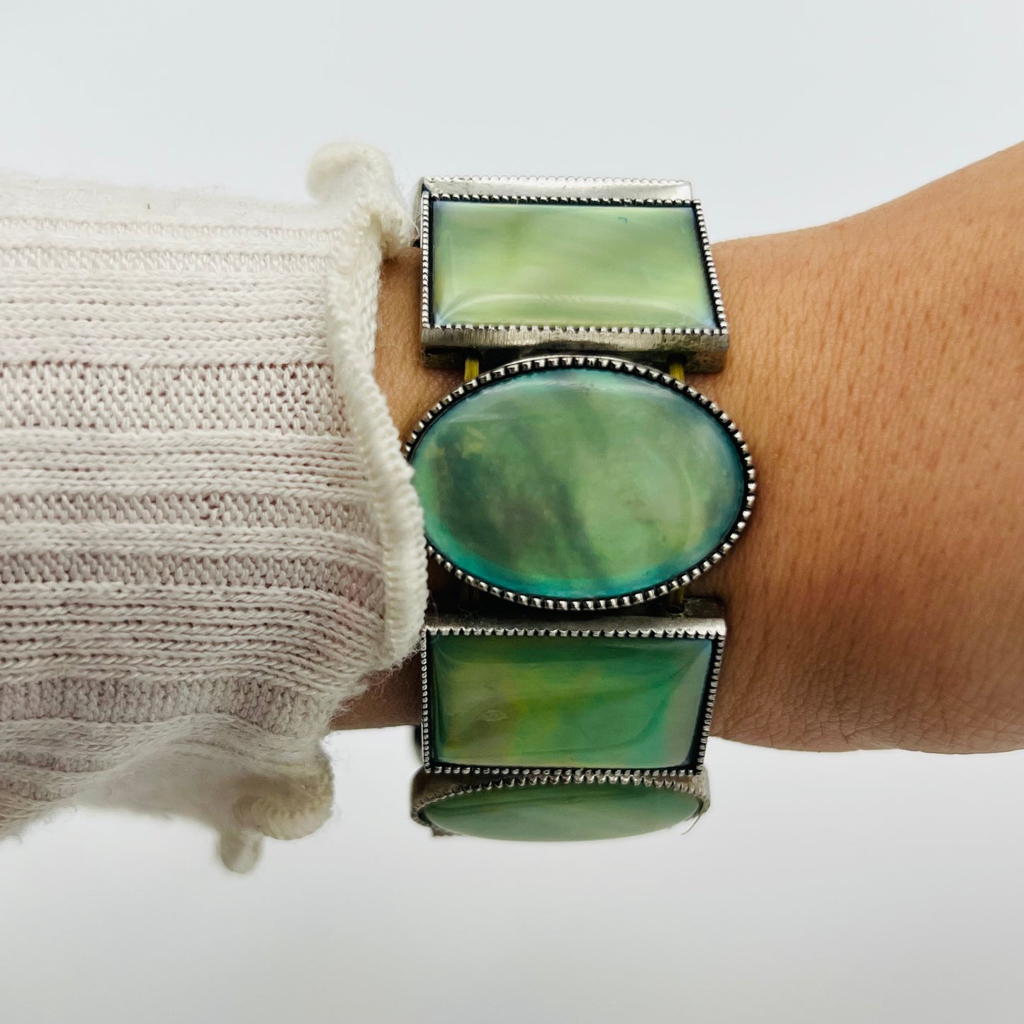 Green Pearlescent Watch