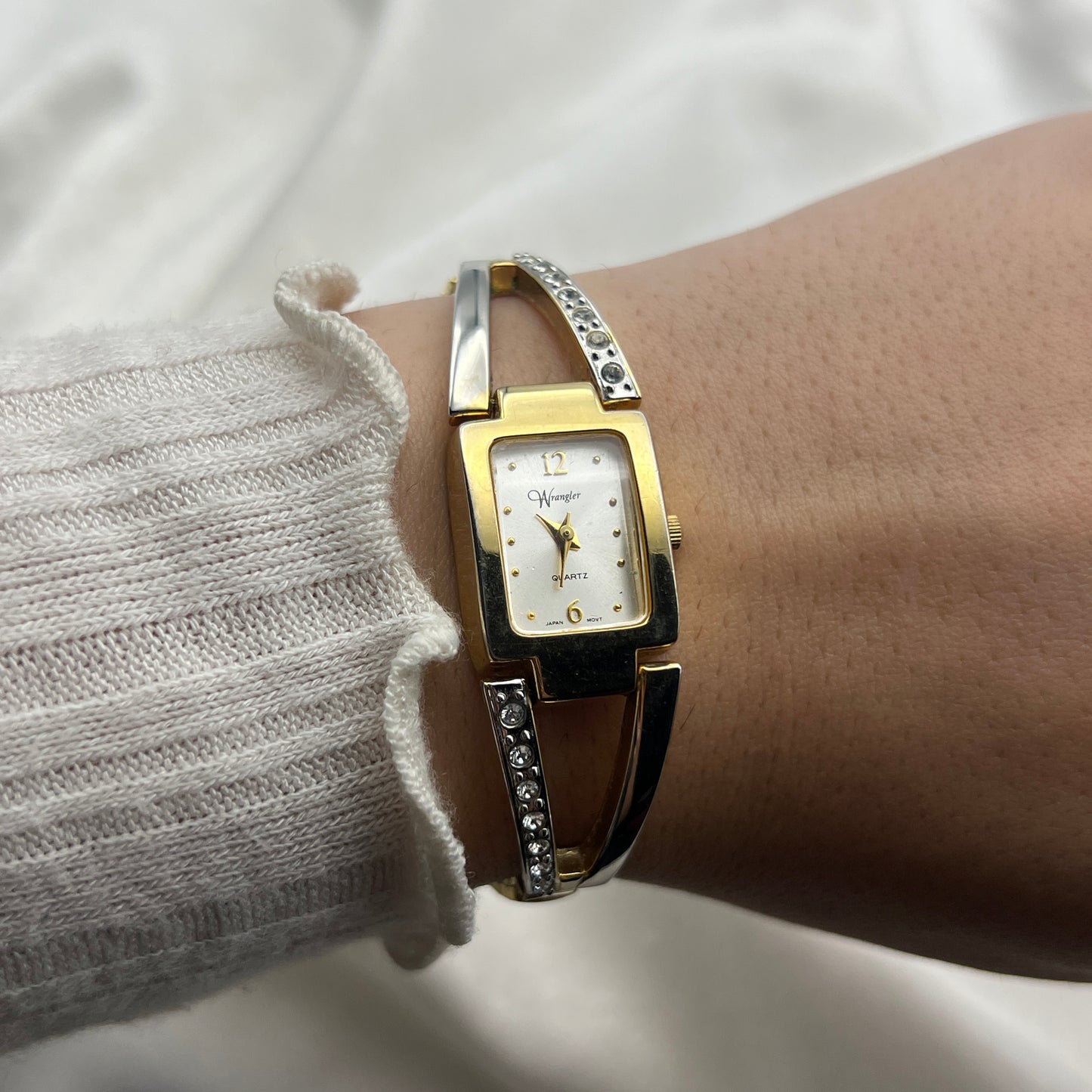 Diamanté Two-Toned Watch