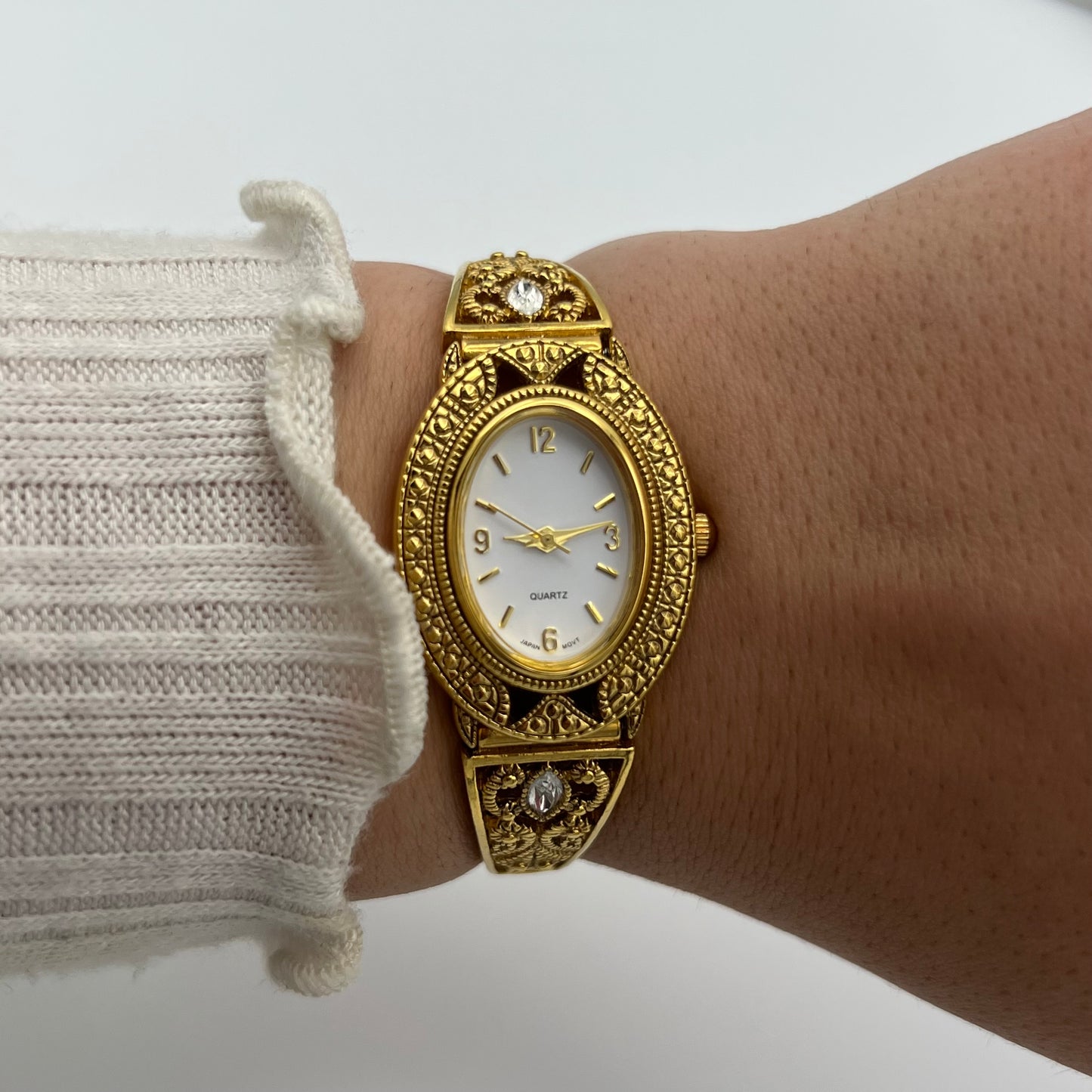 Gold-Toned Art Deco Watch