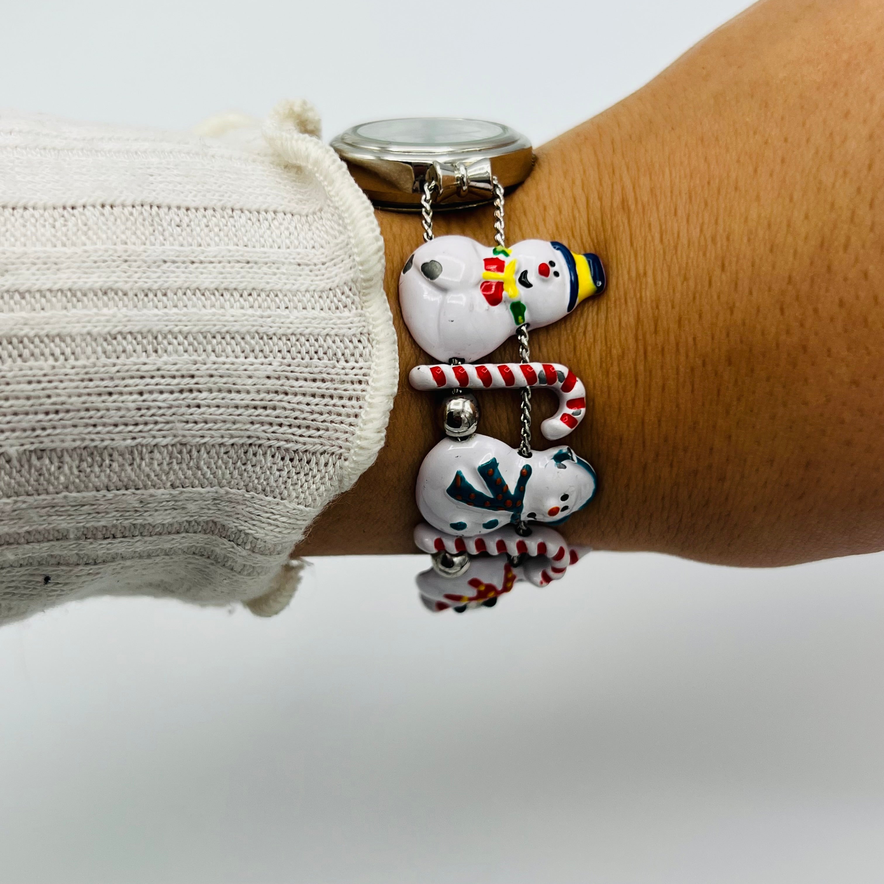 ☃️ RARE Snowman Charm Watch