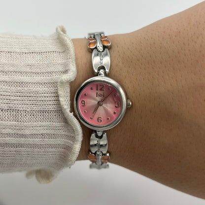 Pink Butterfly Watch