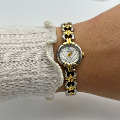 Two-Toned Bulova Watch