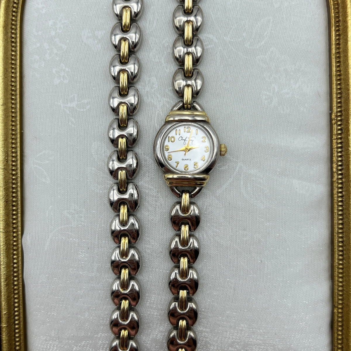Two-Tone Bracelet & Watch Set
