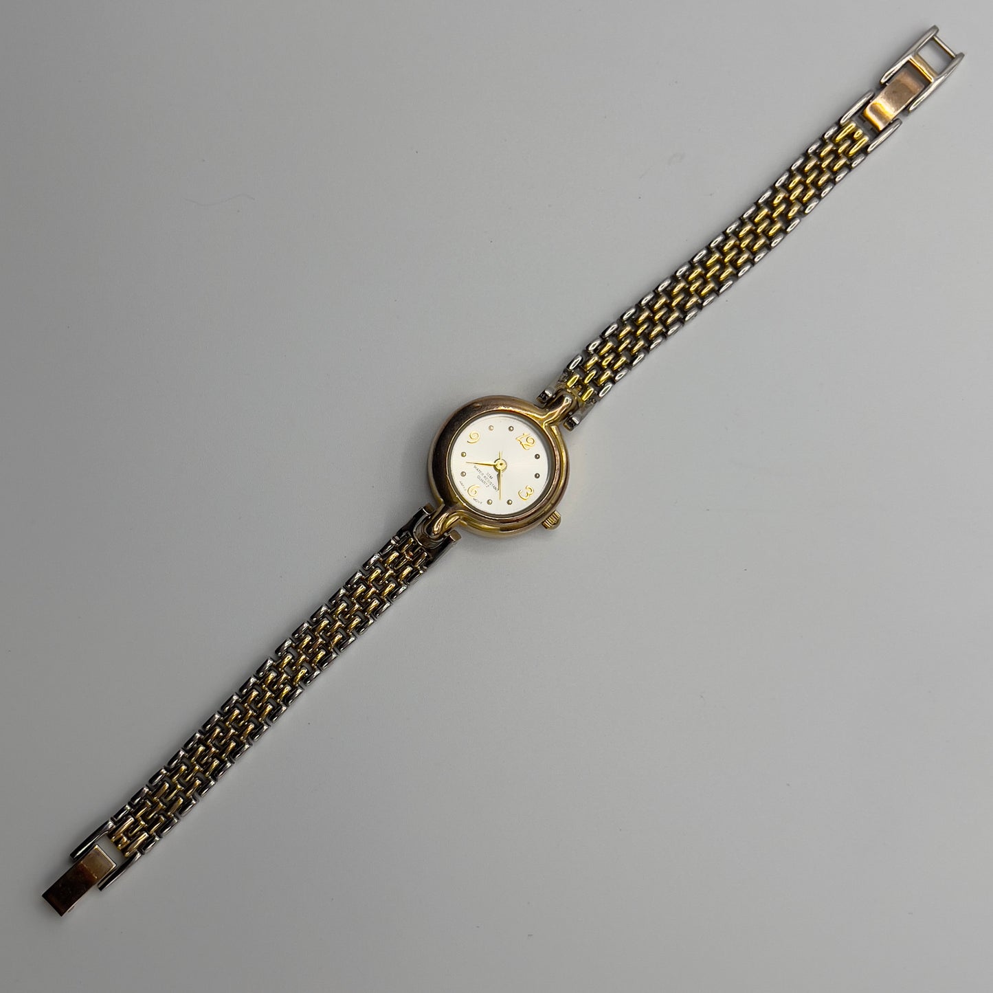 💛🩶 Dainty Two-Toned Watch
