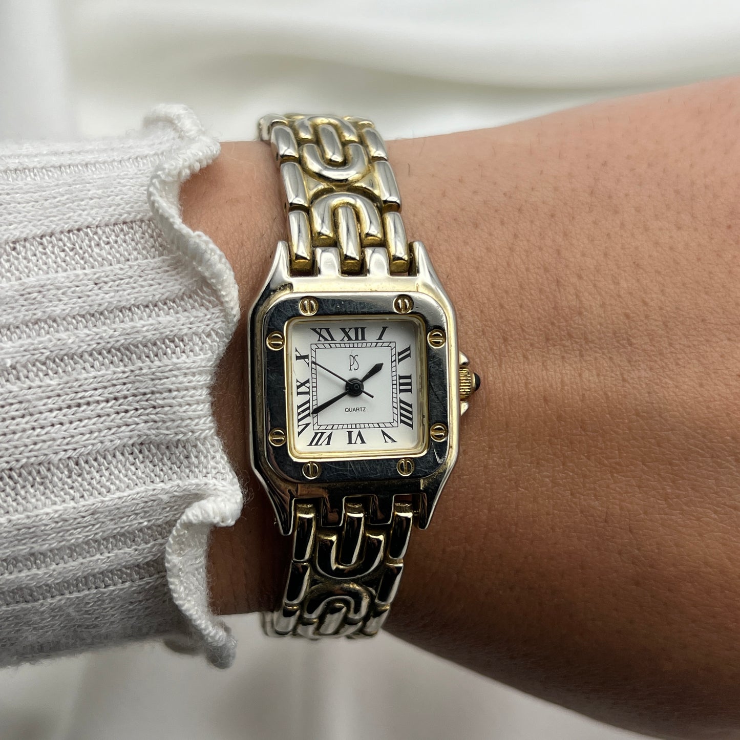 Cartier Panthere Inspired Tank Watch