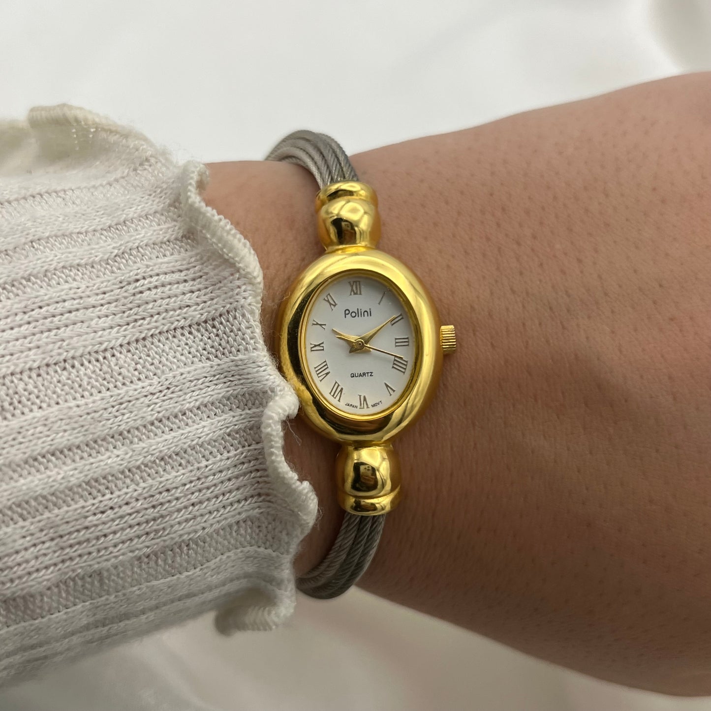 Dainty Two-Toned Watch