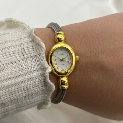 Dainty Two-Toned Watch