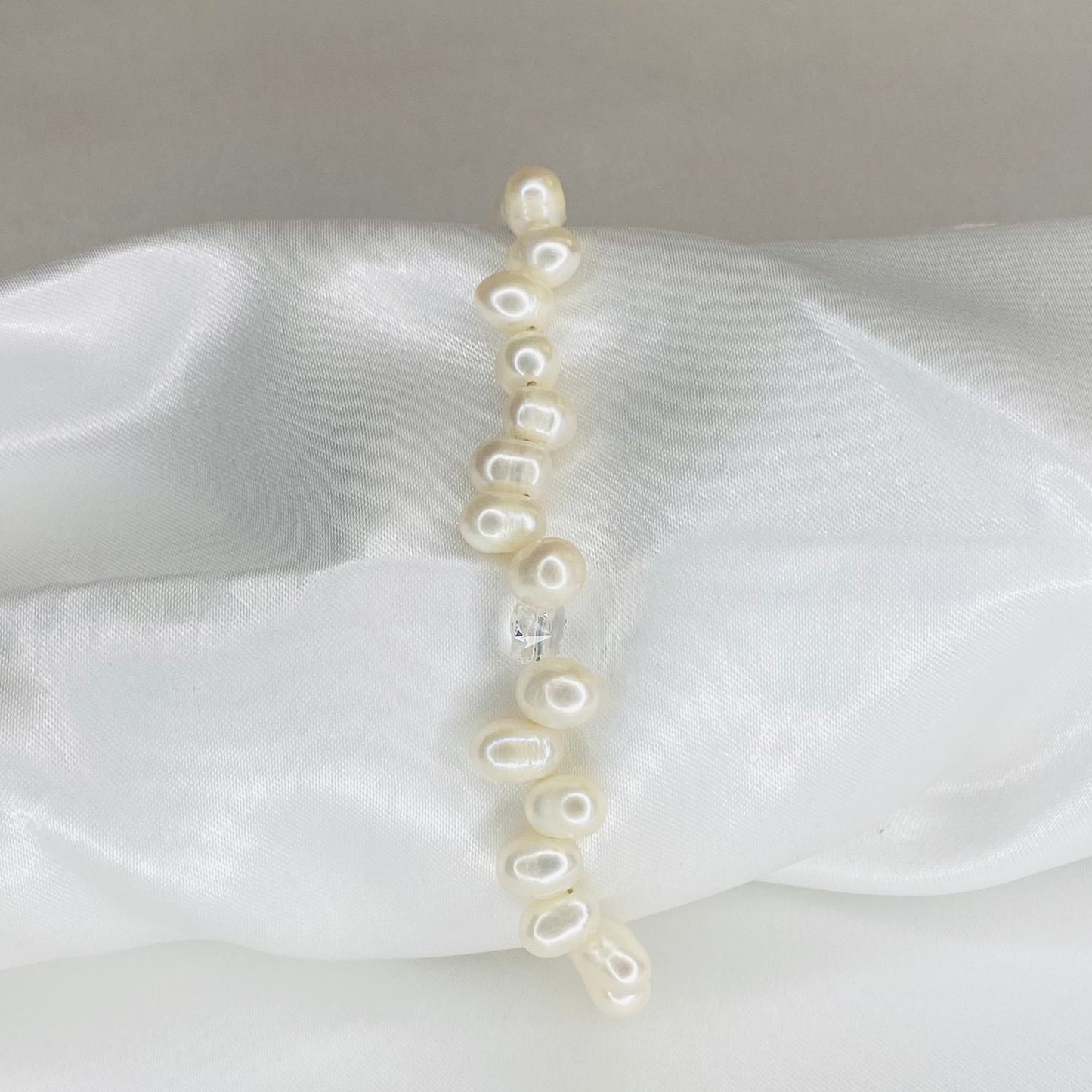 Butterfly Pearl Bracelet