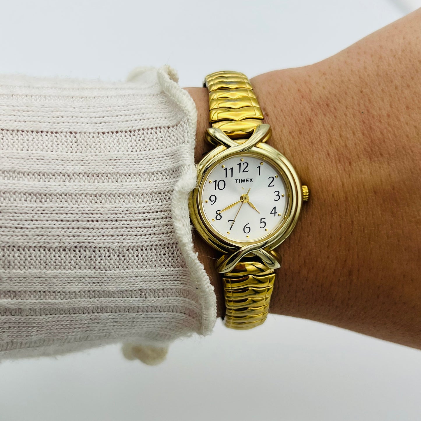 Gold-Toned Timex Watch
