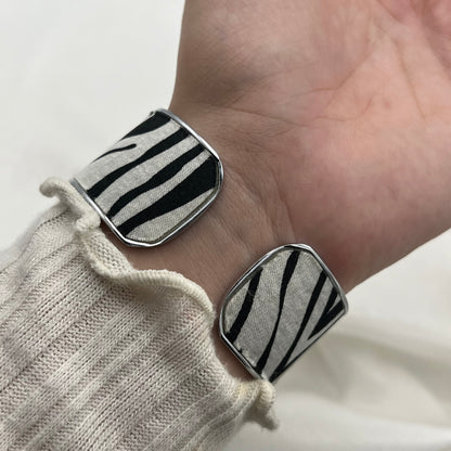 Zebra Cuff Watch